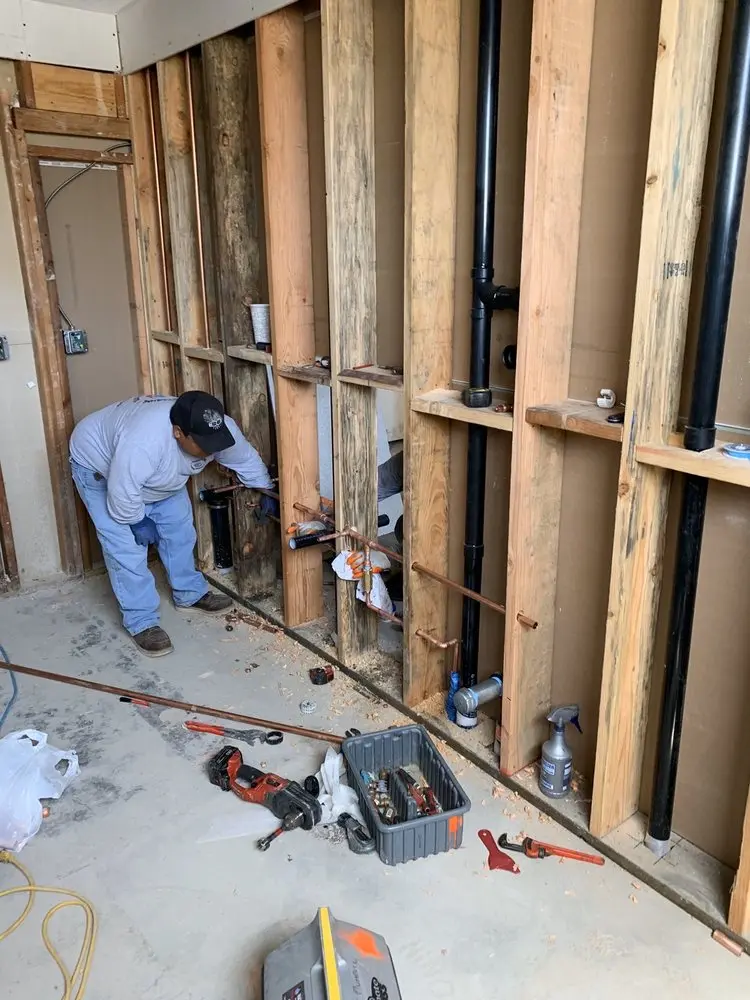 Commercial rough-in plumbing for Commercial Plumbing in Highland Lakes